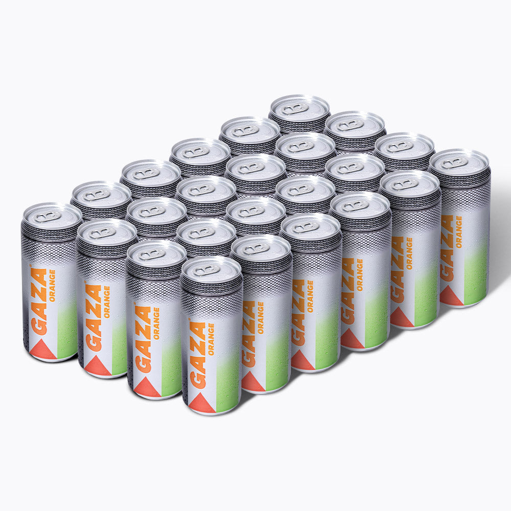 Gaza Orange Soft Drink, 330 ml x24