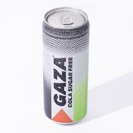 Gaza Cola Sugar Free Soft Drink, 330 ml x24